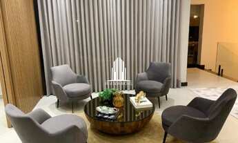 Imagem 3: Casa com 4 suítes, 3 salas, 3 vagas,Área Gourmet e Piscina, 320,20m² AC Gênesis ll - Alpha