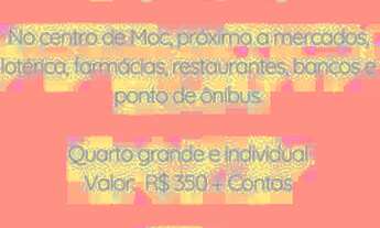 Imagem: Vaga em república feminina no centro