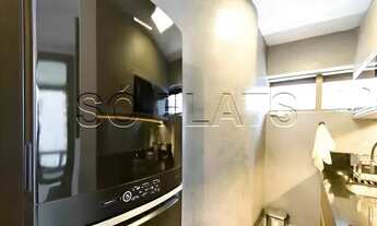 Imagem 5: Flat Paulista Wall Street disponível para locação com 48m², 1 dormitório e 1 vaga nos Jar