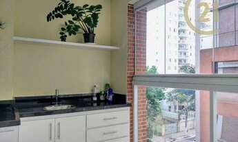 Imagem 4: Apartamento com 1 dormitório para alugar, 40 m² por R$ 4.151,78/mês - Pinheiros - São Paul