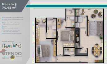 Imagem 5: Apartamento à venda, 103 m² por R$ 930.901,60 - Residencial Vila do Parque - Indaiatuba/SP
