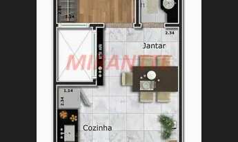 Imagem 7: Apartamento de 33m² com 1 quartos em Vila Carrao