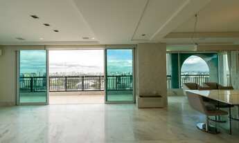 Imagem 7: Cobertura duplex de 353 m2, 3suítes, 6 vagas e uma vista panorâmica para o parque Ibirapue