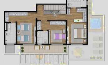 Imagem 6: APARTAMENTO com 3 dormitórios à venda por R$ 1.603.500,00 no bairro Bigorrilho - CURITIBA