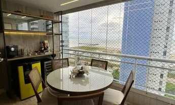 Imagem: Apartamento frente mar com 3 suítes na