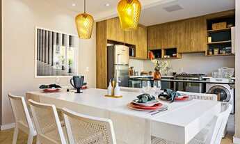 Imagem 4: Casa de condomínio para venda possui 104 metros quadrados com 2 quartos