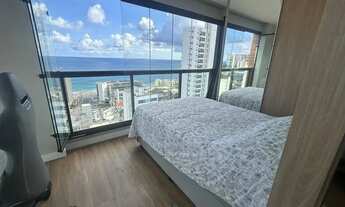 Imagem 4: APARTAMENTO BARRA QUARTO E SALA 1/4, VISTA MAR, NASCENTE, PORTEIRA FECHADA