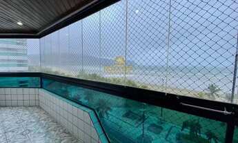 Imagem 2: FRENTE PARA O MAR, CANTO DO FORTE, 3 dorm, 1 suíte, terraço gourmet, 2 vagas