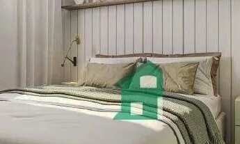 Imagem 2: Apartamento venda em Consrução com 2 dormitórios à venda, 36 m² por R$ 301.000 - Reserva V