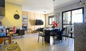 Imagem 5: Concept Palhano - Planta de 81 m² - Varanda com Churrasqueira