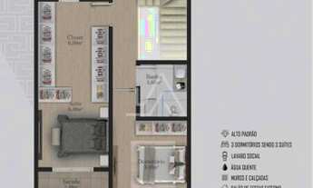 Imagem 7: CASA DE 3 DORM. C/SUITE