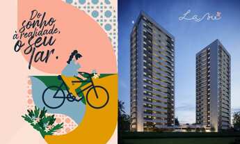 Imagem: Apartamento na planta com 2 quartos e 1