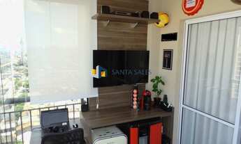 Imagem 3: Lindíssimo Apto a venda com varanda gourmet,03 dmts,02 vagas a 640 metros do metrô