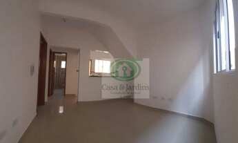 Imagem 2: Casa com 2 dormitórios nova à venda, 45 m² por R$ 240.000 - Catiapoã - São Vicente/SP