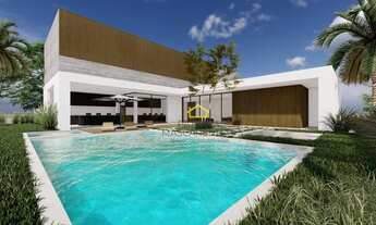 Imagem 4: Casa cinematográfica com 6 suítes e cinema no Condomínio Saint Patrick