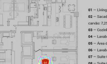 Imagem 3: Apartamento para Venda no bairro Centro em Balneário Camboriú, 4 quartos sendo 4 suítes, 3