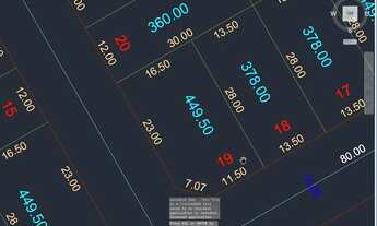 Imagem 4: Lote setor rosa dos ventos de esquina 449 metros