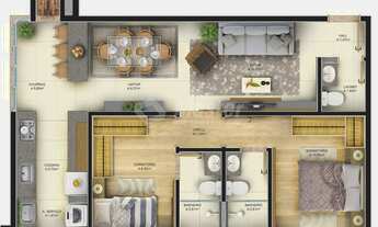 Imagem 5: ED VILLA LOBOS Apartamento com 2 dormitórios