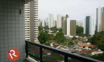 Imagem 4: Apartamento com 3 dormitórios para alugar, 110 m² por R$ 4.200,20/mês - Casa Forte - Recif