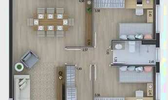 Imagem 3: APARTAMENTO com 3 dormitórios à venda por R$ 1.231.000,00 no bairro Ahú - CURITIBA / PR