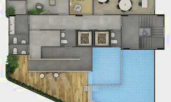 Imagem 7: APARTAMENTO COM 39.06 m² - MARACANÃ - PRAIA GRANDE SP