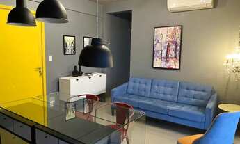 Imagem: Alugo apto com 57 m2, mobiliado, vista mar