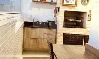 Imagem 2: Apartamento Vila Belmiro, 2 dormitórios, 2 vagas, varanda gourmet, andar alto