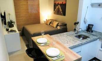 Imagem: Loft mobiliado na República com renda