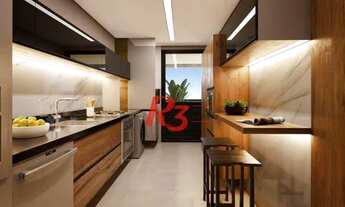 Imagem 5: Apartamento com 2 dormitórios, 1 siíte, à venda no bairro Aparecida - Santos/SP