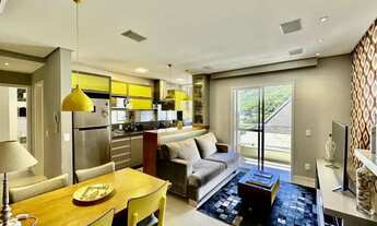 Imagem 4: Loteamento de alto padrão, 1 dormitório sendo suíte, mobiliado, com sacada com churrasquei