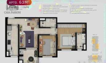 Imagem 2: Apartamento à venda em Campinas, Jardim Aurélia, com 2 quartos, com 63.14 m², Reserva Perf