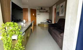 Imagem 3: Vendo Apto Mobilidado no Ed. Varandas do Marco, c/2 quartos, sendo 1 suíte, cozinha, sacad