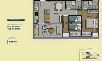 Imagem 4: Apartamento 2 quartos - Granbery