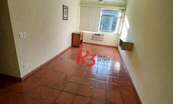 Imagem 2: Apartamento com 1 dormitório, 56 m² - venda ou aluguel - José Menino - Santos/SP