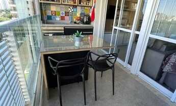 Imagem 3: Apartamento no Brooklin, um dormitorio, uma vaga de garagem finamente decorado !!