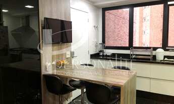 Imagem 4: Apartamento à venda no Jardim Anália Franco com 186 m², andar alto, varanda gourmet, 4 dor