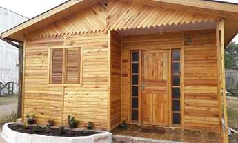 Imagem 3: Casa de Eucalipto 5.40x5.40 mtrs