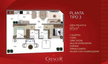 Imagem 3: Apartamentos com 2 a 3 quartos para venda em Caioba