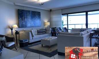 Imagem 5: Apartamento vista mar tortugas guaruja 4 suites enseada 224 m2 2 vagas parque enseada cod