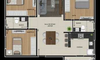 Imagem 6: Requintado lançamento no Novo Eldorado. Localização privilegiada, a passos da João César!