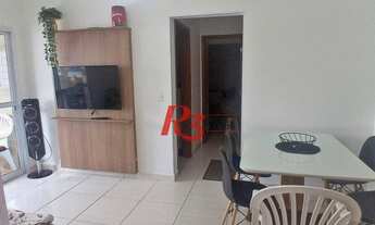 Imagem 4: Apartamento com 2 dormitórios à venda, 60 m² por R$ 380.000,00 - Canto do Forte - Praia Gr