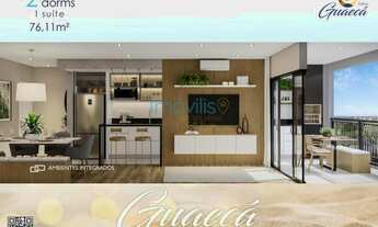 Imagem 3: Apartamentos à venda - 2 e 3 dorms - 76 e 102 m² - Edifício Guaecá - Jardim das Nações - T