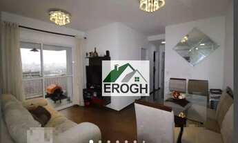 Imagem 7: Apartamento com 3 dormitórios e 2 vagas à venda, 65 m² por R$ 455.000 - Santa Maria - Sant