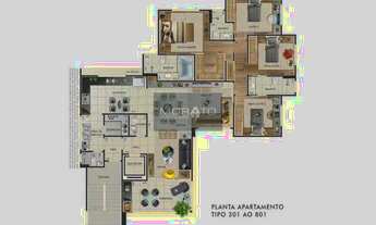 Imagem 3: Apartamento à venda, 4 quartos, 2 suítes, 3 vagas, Castelo - Belo Horizonte/MG