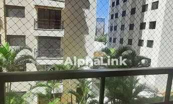 Imagem 2: Apartamento com 3 dormitórios para alugar, 84 m² por R$ 4.655,00/mês - Alphaville - Baruer