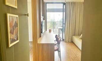 Imagem 1: Apartamento sofisticado 1 dormitório / 1 vaga no Itaim com varanda garden