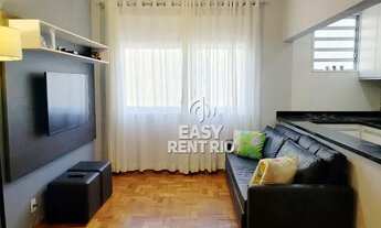 Imagem 3: 01 QUARTO, andar ALTO, totalmente MOBILIADO, vista parcial MAR, para alugar, 44 m² por R