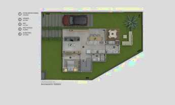 Imagem 5: Sobrado para venda tem 159 metros quadrados com 4 quartos