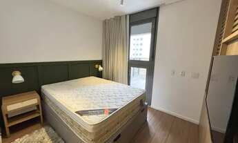 Imagem 5: Apartamento sofisticado 1 dormitório / 1 vaga no Itaim com varanda garden