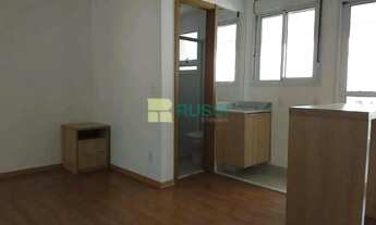 Imagem 5: Apartamento com 1 dormitório para alugar, 40 m² por R$ 4.110,00/mês - Jardim Aquarius - Sã